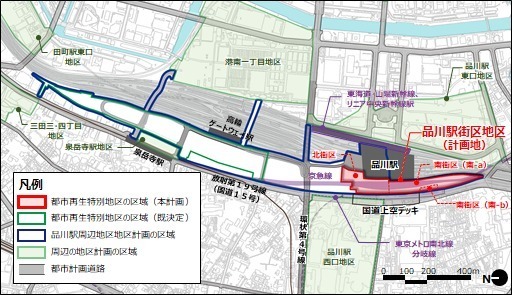品川駅周辺“えきとまち”をつなぐ都市開発 - “駅直上”に宿泊や交流拠点の新施設、緑化計画も｜写真2