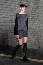 シンヤコヅカ 2024年春夏コレクション、月夜の散歩道｜写真18