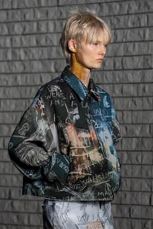 シンヤコヅカ 2024年春夏コレクション、月夜の散歩道｜写真30