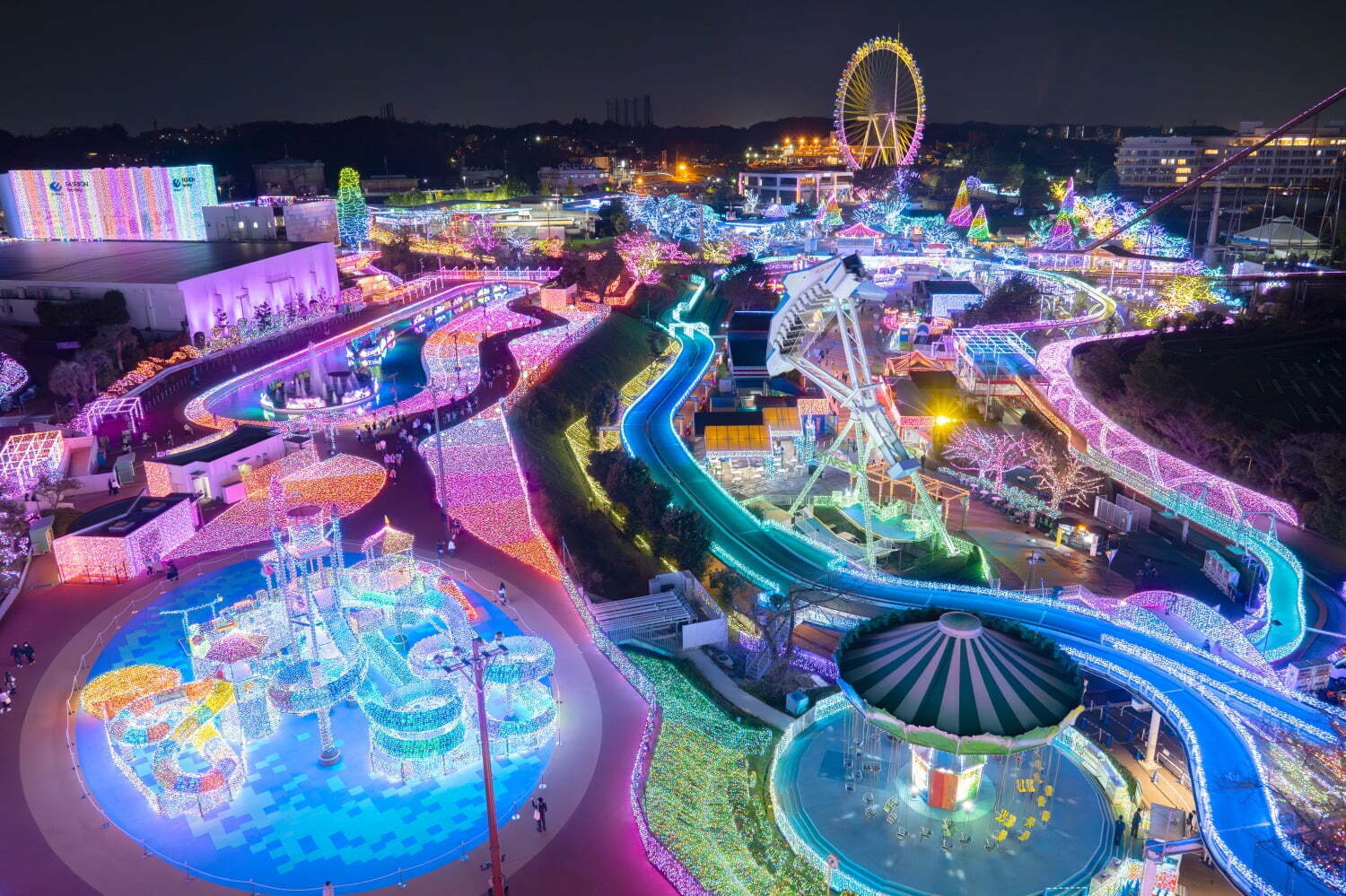 よみうりランド「ジュエルミネーション」