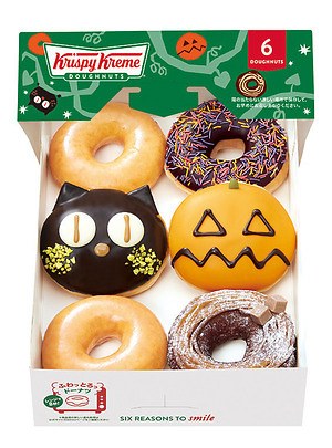 クリスピー・クリーム・ドーナツのハロウィン限定“黒ネコ