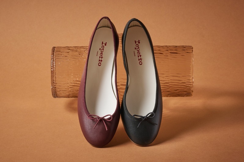 repetto【レペット】定番 フラットシューズ スエード オレンジ