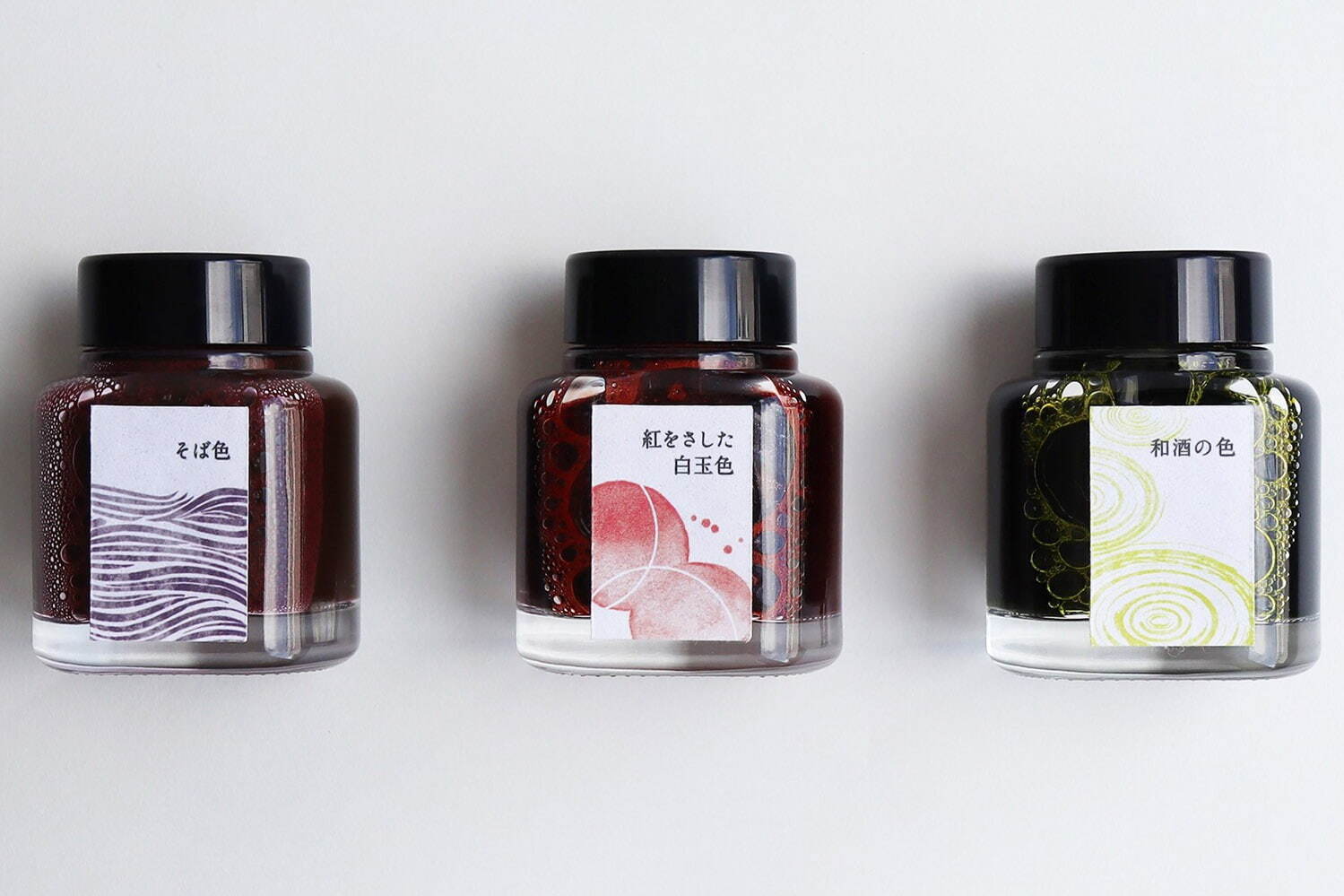 蔦屋書店｜銀座 蔦屋書店「江戸色インク」白玉・そば・和酒、江戸の食文化を表現した新作