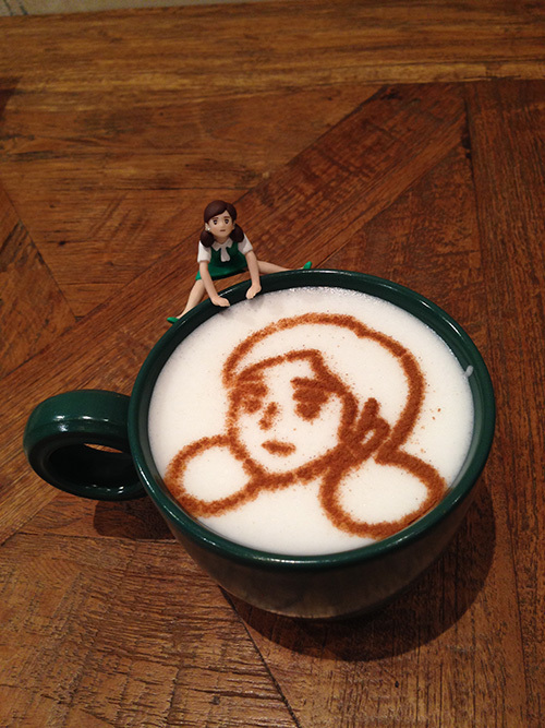 「コップのフチ子」カフェが東京・原宿に限定オープン - フィギュア付きメニューも | 写真