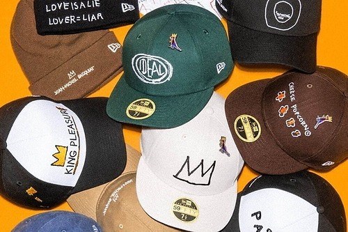 ニューエラ×ジャン＝ミシェル・バスキアのコラボキャップ、“王冠”モチーフの「9THIRTY」など