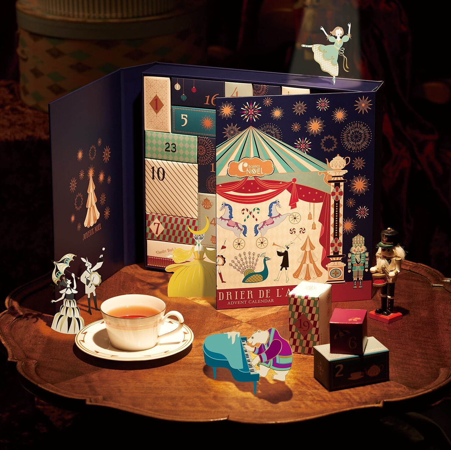 ルピシア2023年クリスマスティー、クリスマスケーキ風の限定紅茶缶＆初のアドベントカレンダーなど｜写真10