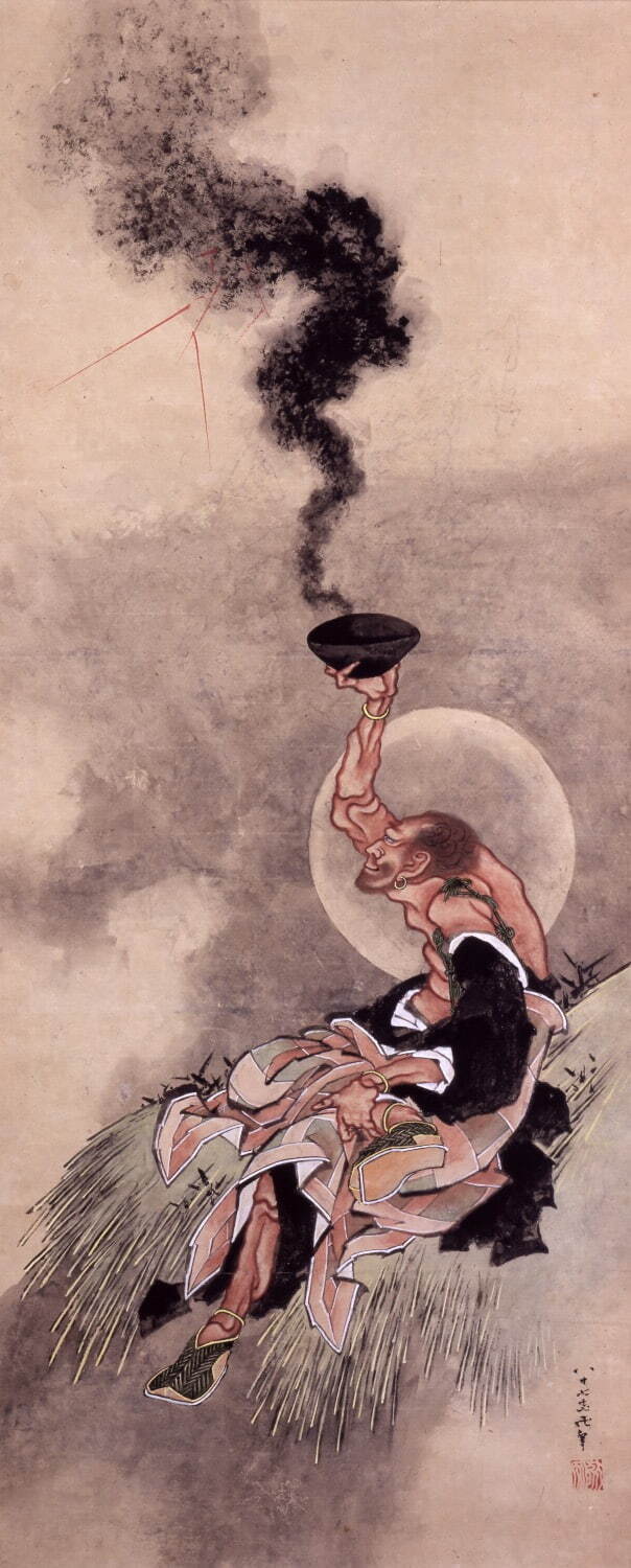 葛飾北斎 《羅漢図》