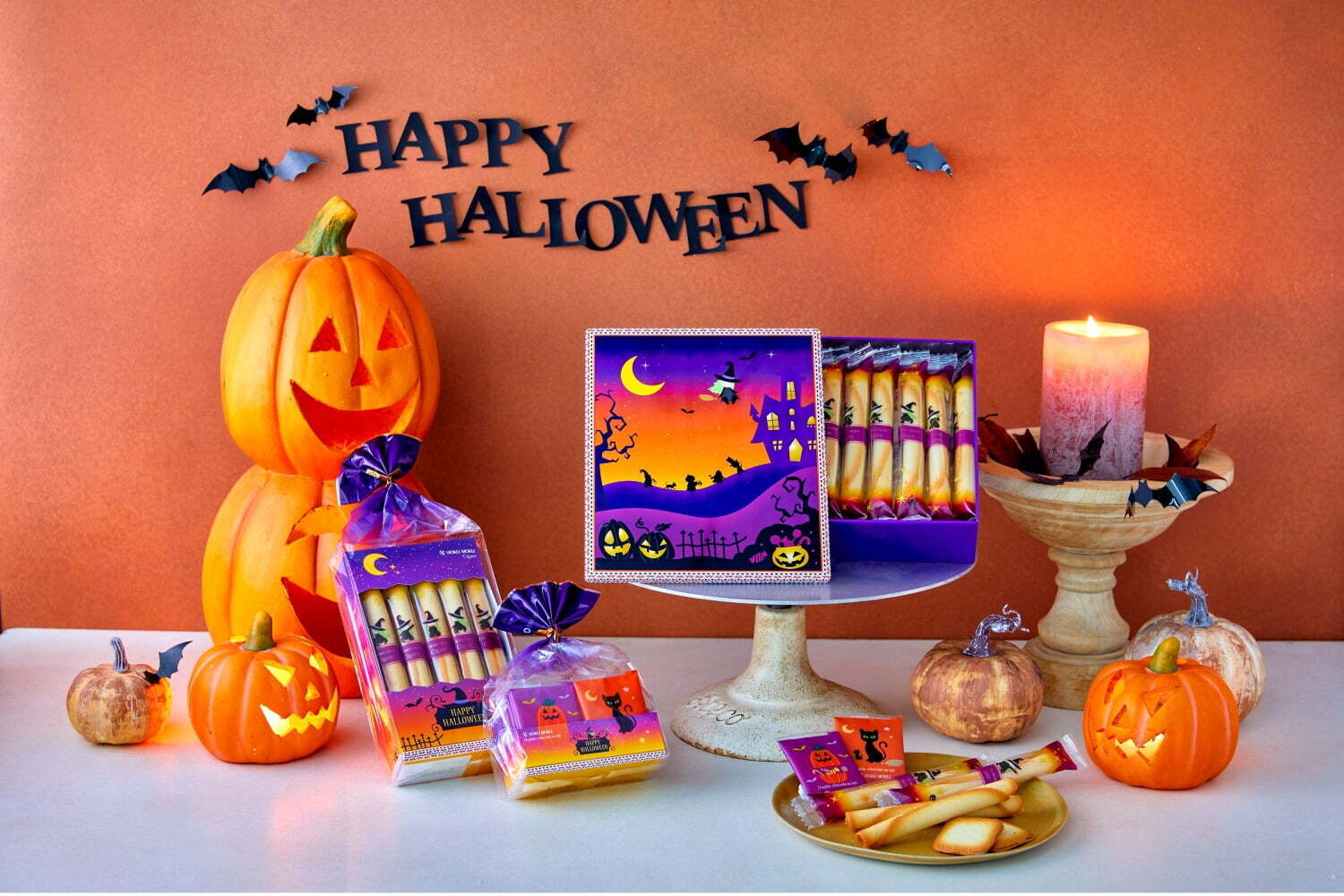 モンブラン｜ヨックモックのハロウィンスイーツ、青山本店限定アフタヌーンティー＆洋なしのキャラメルムースなど