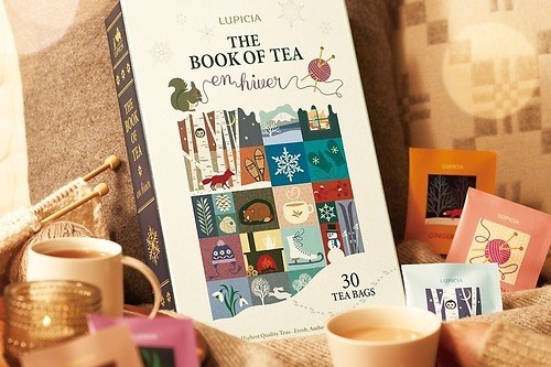 ルピシアの本型ティーバッグセット「ブック オブ ティー」新作、“冬に飲みたいお茶”30種