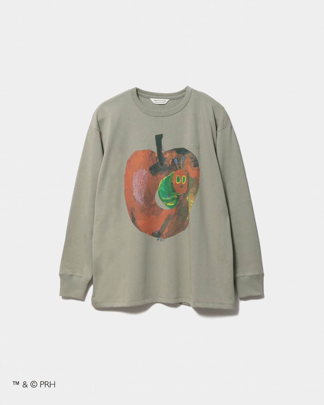 ERIC CARLE suvin jersey print long T-shirt セージ 27,500円