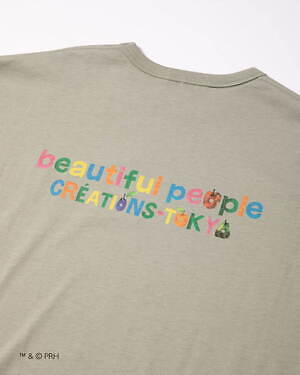 ビューティフルピープル×絵本『はらぺこあおむし』のTシャツ