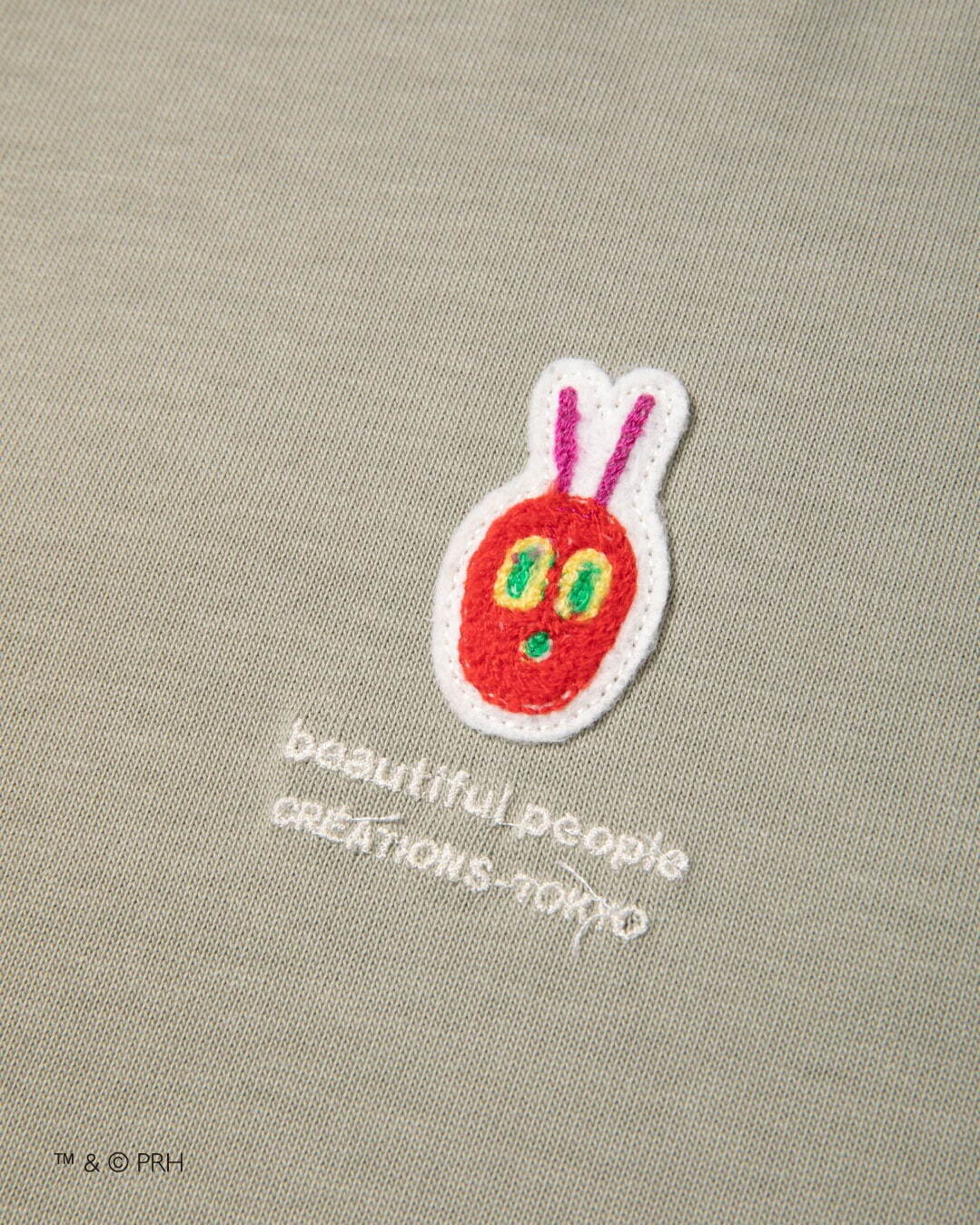 beautiful people×はらぺこあおむし ロングTシャツ