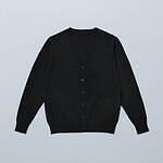 ファミマの「コンビニエンスウェア」新作、収納可能なポーチ付きカーディガン＆ソックスに“秋カラー”｜写真1