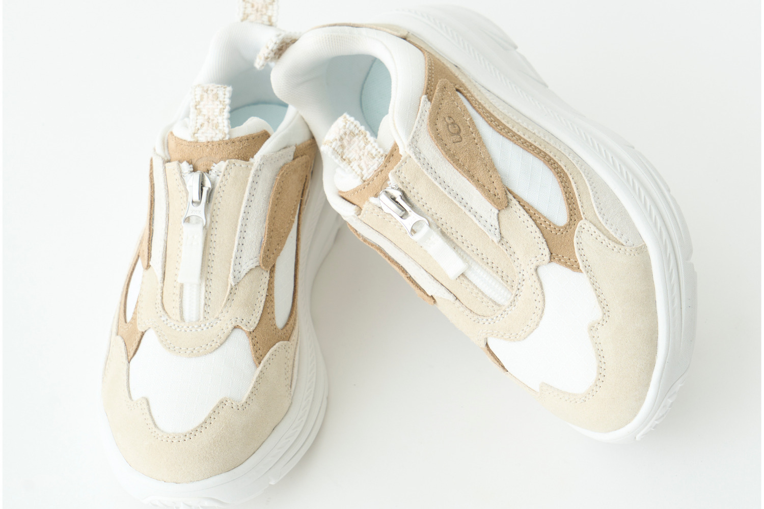 アグ ハラコ 厚底スニーカー UGG Calle Lace for emmi UGG アグ Calle Lace for emmi 別注 24cm ブラウン