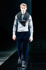 エンポリオ アルマーニ 2014-15年秋冬メンズコレクション ‐ 素材を操るイリュージョン｜写真12