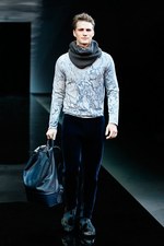 エンポリオ アルマーニ 2014-15年秋冬メンズコレクション ‐ 素材を操るイリュージョン｜写真15