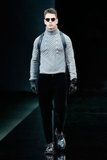 エンポリオ アルマーニ 2014-15年秋冬メンズコレクション ‐ 素材を操るイリュージョン｜写真16