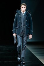 エンポリオ アルマーニ 2014-15年秋冬メンズコレクション ‐ 素材を操るイリュージョン｜写真18