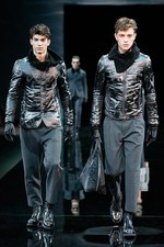エンポリオ アルマーニ 2014-15年秋冬メンズコレクション ‐ 素材を操るイリュージョン｜写真27