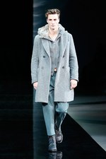 エンポリオ アルマーニ 2014-15年秋冬メンズコレクション ‐ 素材を操るイリュージョン｜写真35