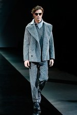 エンポリオ アルマーニ 2014-15年秋冬メンズコレクション ‐ 素材を操るイリュージョン｜写真40