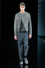 エンポリオ アルマーニ 2014-15年秋冬メンズコレクション ‐ 素材を操るイリュージョン｜写真42