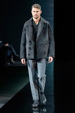 エンポリオ アルマーニ 2014-15年秋冬メンズコレクション ‐ 素材を操るイリュージョン｜写真43