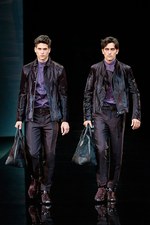 エンポリオ アルマーニ 2014-15年秋冬メンズコレクション ‐ 素材を操るイリュージョン｜写真58