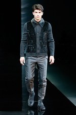 エンポリオ アルマーニ 2014-15年秋冬メンズコレクション ‐ 素材を操るイリュージョン｜写真66
