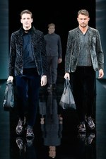 エンポリオ アルマーニ 2014-15年秋冬メンズコレクション ‐ 素材を操るイリュージョン｜写真73