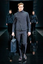 エンポリオ アルマーニ 2014-15年秋冬メンズコレクション ‐ 素材を操るイリュージョン｜写真74