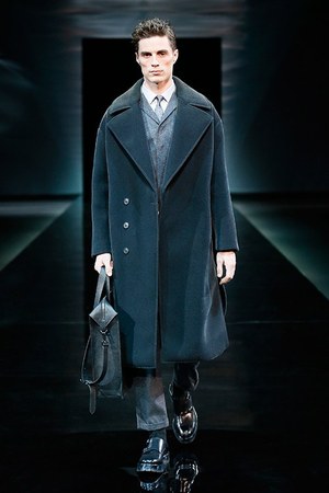 美品　2014AW EMPORIO ARMANI エンポリオアルマーニ　コート