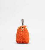 トッズ新作“オレンジ×ブラウン”の秋色モコモコ素材を配したバッグ＆スニーカー、阪急うめだ本店先行販売｜写真9