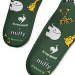 ミッフィー×ルコックスポルティフの防水スニーカー、"生まれたてのミッフィー”柄レインシューズ｜写真10