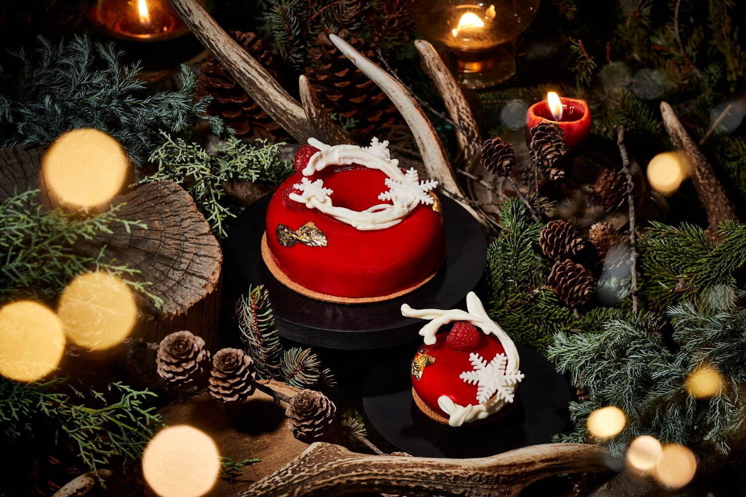 帝国ホテル 東京のクリスマス2023、“赤いバラが咲く”ショートケーキやトリュフケーキなど｜写真6