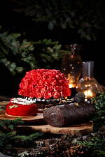 帝国ホテル 東京のクリスマス2023、“赤いバラが咲く”ショートケーキやトリュフケーキなど｜写真5