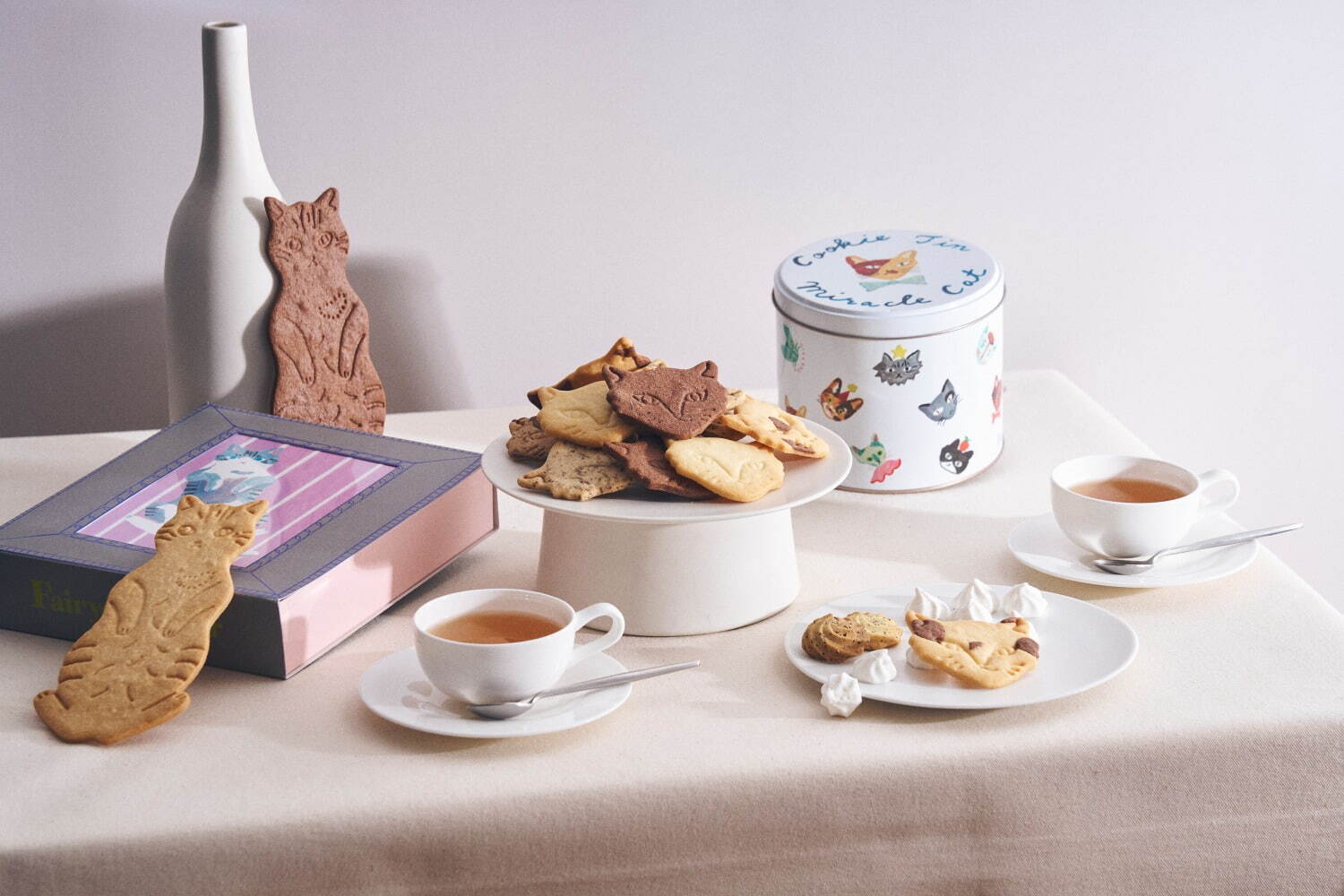 フェアリーケーキフェアがルミネ新宿にオープン、限定“生バターサンド”ボックス＆ネコクッキー缶など｜写真7