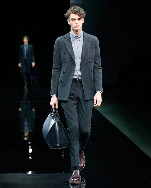 ジョルジオ アルマーニ(Giorgio Armani) 2014-15年秋冬メンズコレクション  - 写真14
