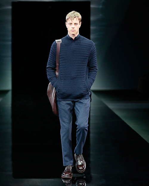 ジョルジオ アルマーニ(Giorgio Armani) 2014-15年秋冬メンズコレクション  - 写真37