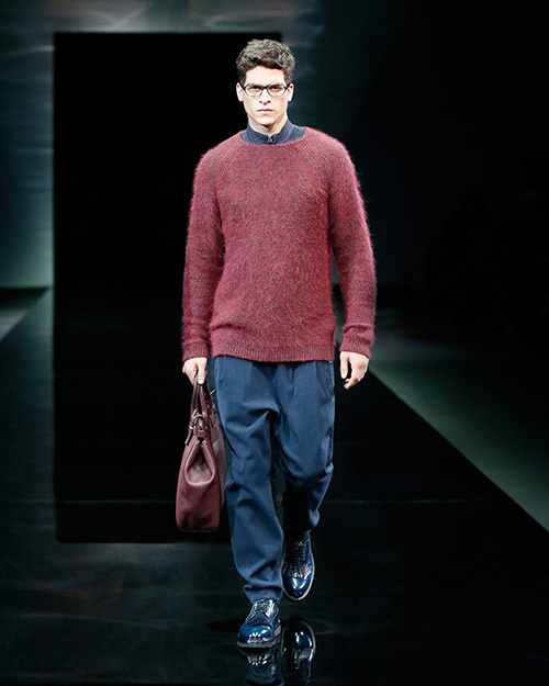 ジョルジオ アルマーニ(Giorgio Armani) 2014-15年秋冬メンズコレクション  - 写真39