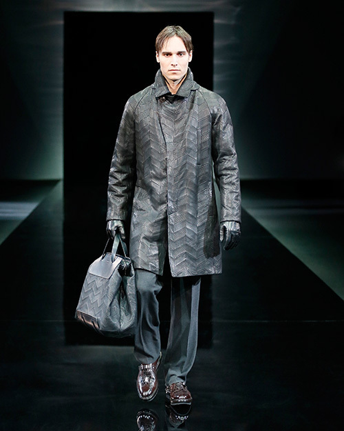 ジョルジオ アルマーニ(Giorgio Armani) 2014-15年秋冬メンズコレクション  - 写真43