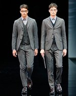 ジョルジオ アルマーニ 2014-15年秋冬メンズコレクション ‐ 紳士の装いにラグランを取り入れて｜写真8