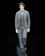 ジョルジオ アルマーニ 2014-15年秋冬メンズコレクション ‐ 紳士の装いにラグランを取り入れて｜写真10