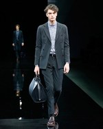 ジョルジオ アルマーニ 2014-15年秋冬メンズコレクション ‐ 紳士の装いにラグランを取り入れて｜写真14