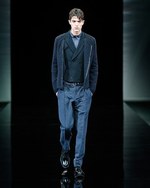 ジョルジオ アルマーニ 2014-15年秋冬メンズコレクション ‐ 紳士の装いにラグランを取り入れて｜写真19