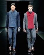 ジョルジオ アルマーニ 2014-15年秋冬メンズコレクション ‐ 紳士の装いにラグランを取り入れて｜写真22