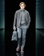 ジョルジオ アルマーニ 2014-15年秋冬メンズコレクション ‐ 紳士の装いにラグランを取り入れて｜写真27