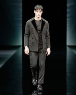 ジョルジオ アルマーニ 2014-15年秋冬メンズコレクション ‐ 紳士の装いにラグランを取り入れて｜写真35