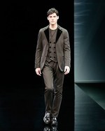 ジョルジオ アルマーニ 2014-15年秋冬メンズコレクション ‐ 紳士の装いにラグランを取り入れて｜写真36