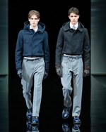 ジョルジオ アルマーニ 2014-15年秋冬メンズコレクション ‐ 紳士の装いにラグランを取り入れて｜写真45